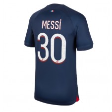 Paris Saint-Germain Lionel Messi #30 Hjemmedrakt 2023-24 Kortermet
